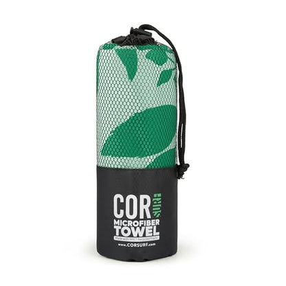 COR Surf Microfiber Beach Towel, Quick Dry Travel Towel with Mesh Bag, 62 x 30 Inch, Made from Recycled Materials (Kailua) - style: Kailua