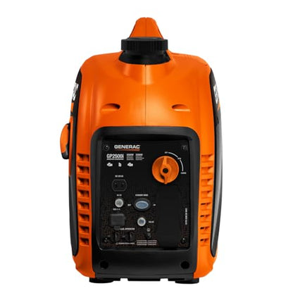 Generac 2,500-Watt Gas Powered Portable Inverter Generator - Lightweight and Compact Design - Produces Clean, Stable Power - Quiet Operation - Great for Home Backup, Camping, and RV Use - style: 2500-Watt Inverter - COsense - 49 ST
