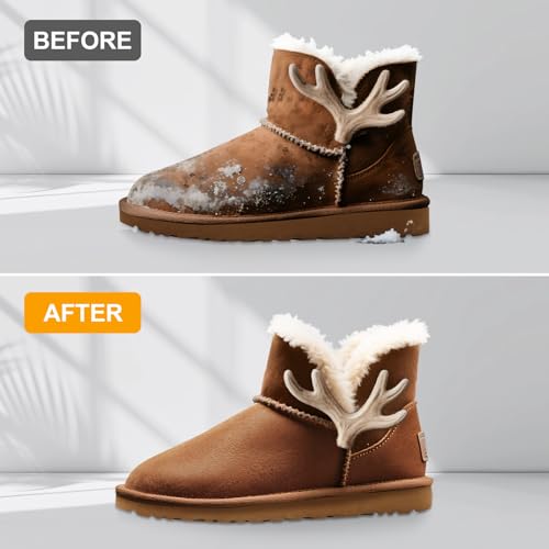 Shoe Cleaner Kit,Suede & Nubuck Shoe cleaning Kit,Shoe Waterproof Shoe Cleaner Shoe Protecter for Suede Shoes,Compatible with birkenstock,Shoe Care Kit for suede sandal,ugg care kit,suede cleaning kit