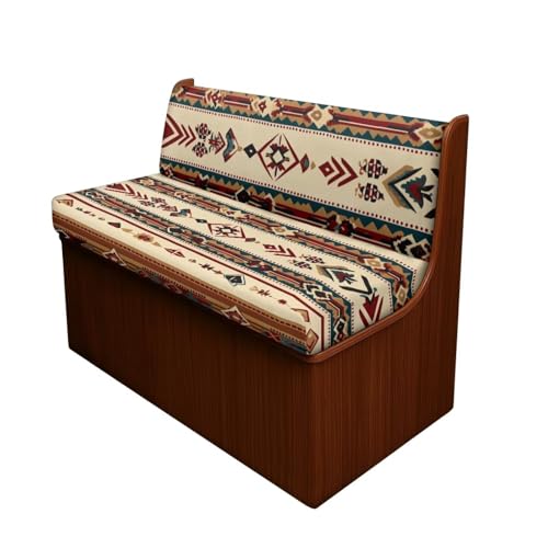 NDISTIN Navajo Tribe Style 2 Sets RV Dinette Cushion Covers Stretchy RV Seat Covers Rv Seat Covers Dinette Booth Cushions with 1 Backrest & 1 Bench Covers, Accessories for Inside Decor - color: Navajo Tribe Style