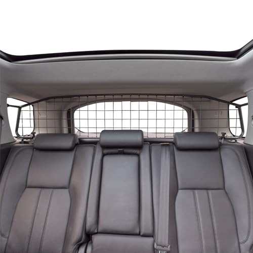 TRAVALL Compatible with Land Rover Discovery Sport (2014-2019) Dog Car Barrier Guard Custom Fit Heavy Duty Steel Mesh Trunk Divider Safety Travel Premium Luggage Cargo Barrier Protection
