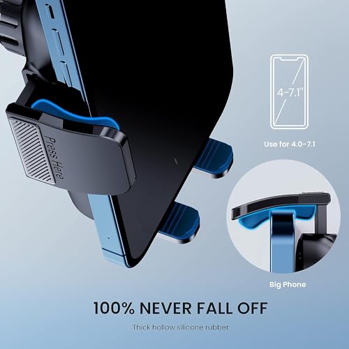 Car Phone Holder [Military-Grade Suction] Phone Stand for Car [Super Stable] Automobile Car Mount for iPhone Universal Accessories Air Vent Dashboard Windshield Mount Fit Vehicle Accessories - style: Modle-A