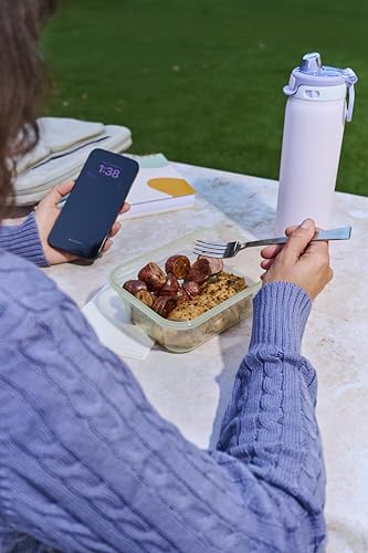 Ello Snap & Nest 10-Piece 4.5 Cup Plastic Meal Prep Set, Reusable Food Containers for Healthy Eating, Freezer, Dishwasher Safe, Sage - color: Sage, size: Meal Prep