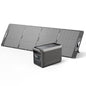 DABBSSON 3072Wh Solar Generator with 210W Solar Panel, Semi-Solid LiFePO4, 3000W AC Output 6,TT-30 1 for Charging RV,P-Boost 3600W,Lightweight,1.3X Runtime,3000L Power Station for Camping Home Backup - style: 3000L+210W Solar Panel
