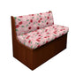 NDISTIN Pink Cheery Camper Couch Cushion Covers Dinette 2Pcs Stretch Sofa Furniture Protector for Travel Trailer Couch Include 1 Bench Cover & 1 Backrest Cover Booth Seats Replacement - color: Pink Cheery