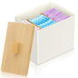 The Flow Box Co.® Period Organizer Kit | Tampon & Pad Organizer Storage Box | Feminine Hygiene Organizer for Bathroom, Dorm, Office & School | Tampon Holder