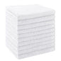 UNIMADE Washcloths Bulk - 10 Pack - Face Towels (12" x 12"), Highly Soft Wash Cloths and Hand Towels, Fast Drying Multi-Purpose Microfiber Cleansing Cloths for Bathroom, Hotel, Spa, and Salon - White - color: White, size: 10Pack