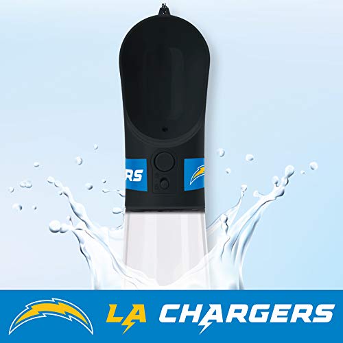 Dog Water Bottle. NFL Los Angeles Chargers PET Water Bottle. Best Cat Water Bottle. Water Fountain Dispenser for Dogs & Cats. - color: Los Angeles Chargers