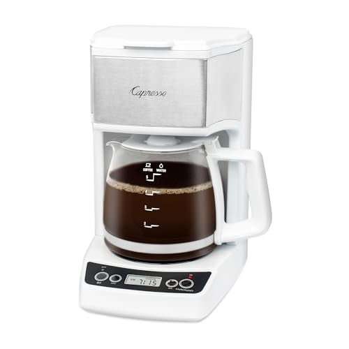 Capresso 5-Cup Mini Drip Coffee Maker, White - color: White