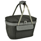 Picnic at Ascot Patented Insulated Folding Picnic Basket Cooler- Designed & Quality Approved in the USA - color: Charcoal