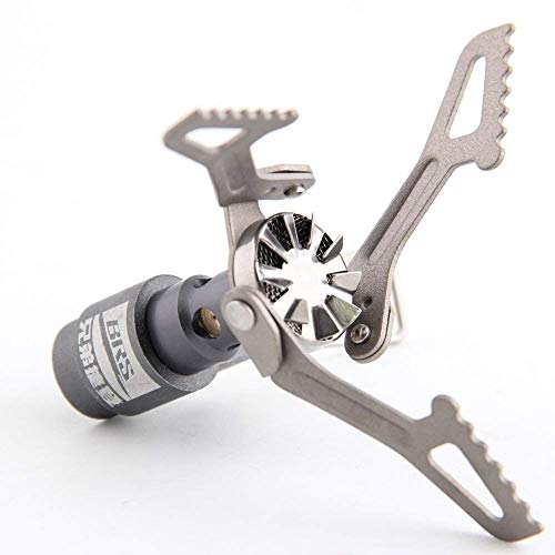 BRS Outdoor BRS-3000T Ultra-Light Titanium Alloy Miniature Portable Picnic Camping Gas Cooking Stove Portable Ultralight Burner 25gram