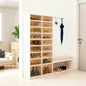 9 Tiers-36 Pairs Folding Shoe Rack Organizer Cabinet with Doors, Large Plastic Collapsible Shoes Shelf, Foldable Shoe Storage Boxes Cabinet, Easy Assembly Shoe Rack For Entryway (9 Tiers-36 Pairs) - size: 9 Tiers-36 Pairs