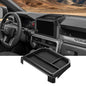 Ecarzo Dashboard Storage Box for Toyota Tacoma 2024 2025 2026, 8-Inch Screen Rear Tray Organizer, ABS Dashboard Storage Tray with Anti-Slip Liner, Center Console Accessory for Daily Essentials - size: Toyota Tacoma 2024-2026 8-Inch Screen Rear Tray