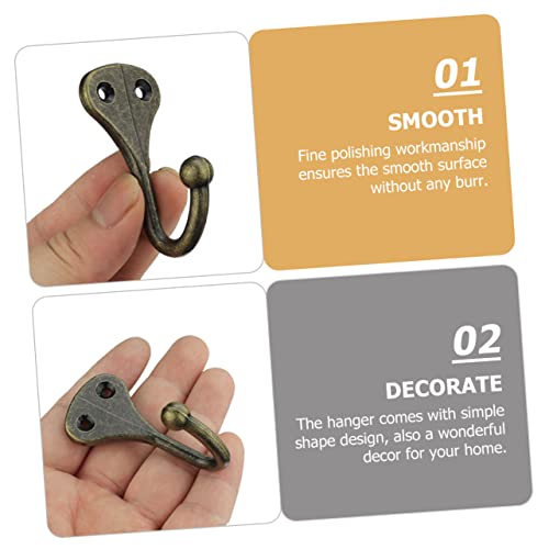 Ciieeo 4sets Multi Function Wall Hooks for Household Use Coat and Hat Hanger Space Saving Design for Easy Organization for Entryway Bathroom Office 4pcs*4