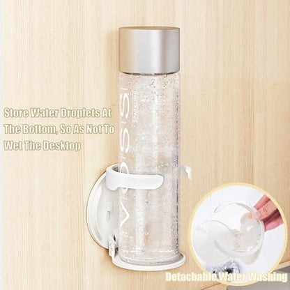 Collapsible Water Cup Holder,Wall Mounted Water Glass Beer Bottle Beverage Soda Coffee Mug Holder Cup,Design for Home Office,Universal Multi Size Cup and Mug Holder,1Pieces.