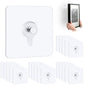 22 Pcs Drill Free Adhesive Wall Hooks, 40 lb Capacity Picture Hanging Hooks, Heavy Duty Picture Hangers Without Nails Strong Hold for Bathroom, Kitchen & Entryway - size: 2.6 inch