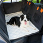 Backseat Pet Bed Mat, Truck Plaid Dog Bed for Car Back Seat, Deluxe Dog Seat Covers, Non-Slip Travel Pet Mat, Fit for Backseat Extenders and Trucks SUV