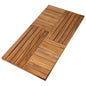 Utoplike Teak Wood Bath Mat, Extra Large Shower Mat for Bathroom, 40 x 20 inch Non Slip Wooden Floor Sturdy Mat for Inside Shower Luxury Spa Home or Outdoor - size: 40" x 20" (Rectangular)