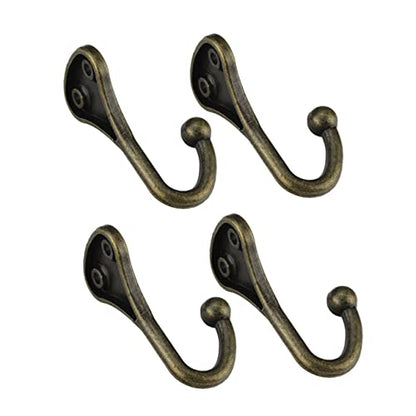 Ciieeo 4sets Multi Function Wall Hooks for Household Use Coat and Hat Hanger Space Saving Design for Easy Organization for Entryway Bathroom Office 4pcs*4