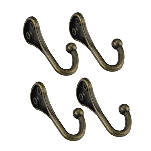 Ciieeo 4sets Multi Function Wall Hooks for Household Use Coat and Hat Hanger Space Saving Design for Easy Organization for Entryway Bathroom Office 4pcs*4
