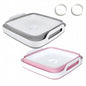 GIMWA Collapsible Wash Basin with Drain Plug - 2.4 Gallon Foldable Kitchen Sink for Baby Bottles, RV Camping, Space-Saving Dish Tub (Gray-Pink) - color: Gray-pink