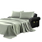 Kingnex Sleeper Sofa Bed Sheets Queen for 60x74 Pull Out Sofa Bed with 4-6 Deep Pocket Soft Double Brushed 1800 Microfiber 4 Piece Bedding Set Sage - color: Sage, size: Sleeper Sofa Queen