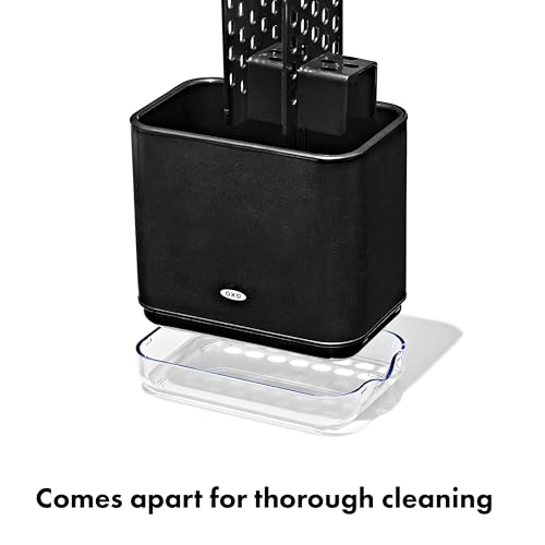 OXO Good Grips Stainless Steel Sink Caddy - color: Black
