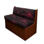 RV Dinette Cushion Covers Red Spider Web Stretch Camper Cushion Cover Booth Seats Replacement RV Cushion Covers Washable Sofa Furniture Protector - color: Red Spider Web