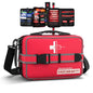 Advanced Comprehensive First Aid Kit with Well Organized Labelled Compartments Removable MOLLE System First Aid Trauma Kits for Car, Home,Camping, Office and etc.-401 Piece - size: Extra Extra Large