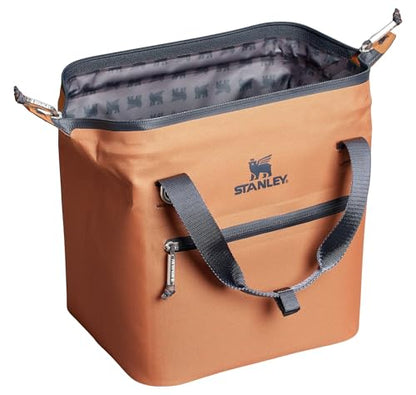 Stanley All Day Julienne Soft Cooler Bag and Lunch Box | Insulated Travel Bag with Zipper | BPA-Free - color: Toast, style: Mini