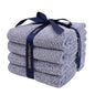 Everplush 4-Piece Premium Hand Towel Sets: Super-Soft, Highly Absorbent & Quick Drying Bathroom Towels – Versatile for Hotel, Bathroom, Shower, Spa, 16x30 Inches (Dusk, 16" x 30") - color: Dusk
