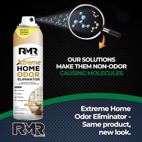 RMR Xtreme Home Odor Eliminator Spray - Neutralize Furniture, Clothing, Shoes, Garbage Cans, and More, 15 Ounces, Unscented - size: 15 Ounce (Pack of 1)