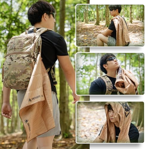 ONETIGRIS Quick Dry Towel,Super Absorbent Microfiber Camping Towel with Bag-Ultra Soft Compact Towel for Beach,Camping, Yoga,Gym, Travel,Sports & Swimming Pool - size: 23.00" x 47.00"