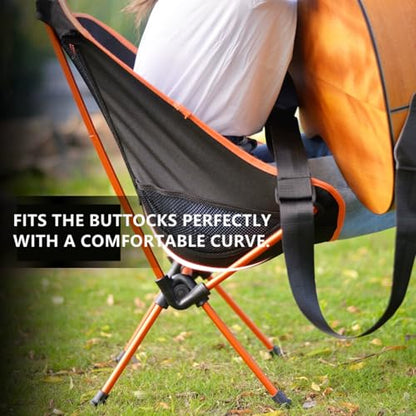 Lightweight Folding Camping Chair, Portable Foldable Compact for Outdoor Camp,Aluminium,Travel, Beach, Picnic, Festival, Hiking, Backpacking - color: Camouflage Folding Stool