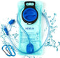 HEIKLN Hydration Bladder 1.5L-2L-2.5L-3L,Leak Proof Water Reservoir, BPA Free Military Water Storage Bladder Bag Hydration Pack Replacement Easy Clean for Bicycling Hiking Camping Hunting Running - color: 2L Blue