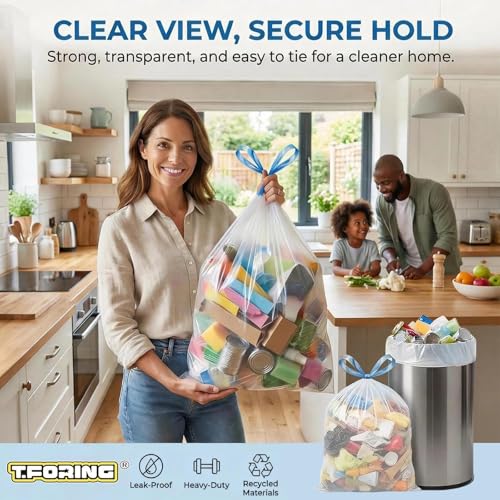 Small 2 Gallon Trash Bags Drawstring,0.96 Mil,Unscented,150 Count | Leakproof,Strong Plastic Garbage Can Liners,White,Fit 5 - 7.5 Liter Waste Bins,for Home Bathroom Office Car Everyday Use - color: Drawstring-2 Gal-150