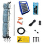 35"x164' Electric Netting All-in-One Solar Kit for Goats, Sheep, Gardens, Beehives, Dogs, and More for Backyards, Homesteads, Farms and Ranches