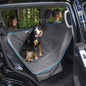 Kurgo Heather Half Hammock, Half Car Seat Cover for Pets, Car Hammocks for Dogs, Water-Resistant, 27.5" Wide (Heather Grey) - size: 27.5" Wide, style: Half Hammock