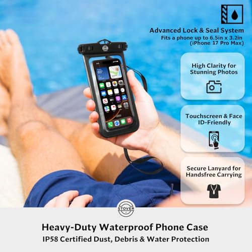 STOVER 5/10/25/30/40/55L Waterproof Dry Bag- Roll-Top Backpack w/Phone Case- Kayaking, Hiking, Camping, Boating- Men/Women - color: 10l Green, size: 10L