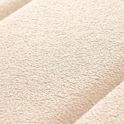 ShadeMart Custom Size Bench Cushion Circle Fleece Anti-Pet Scratch Fabric Sample - color: Beige, size: Sample