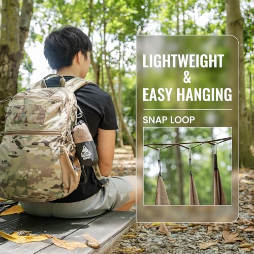 ONETIGRIS Quick Dry Towel,Super Absorbent Microfiber Camping Towel with Bag-Ultra Soft Compact Towel for Beach,Camping, Yoga,Gym, Travel,Sports & Swimming Pool - size: 23.00" x 47.00"