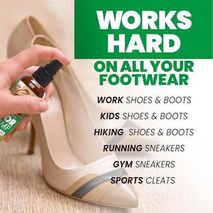 Uncle Todd's Shoe Deodorizer Spray - Proven & Powerful Enzyme Formula Spray for Shoe Odor Elimination in All Footwear (Mountain Fresh) - size: 4 Fl Oz (Pack of 1)