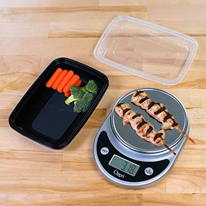 Freshware Meal Prep Containers 1 Compartment Food Storage Containers with Lids, Bento Box, BPA Free, Stackable, (16 oz), 150 count (Pack of 1) - size: 16OZ-150PK
