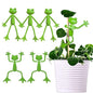 (5Pcs) Frog Plant Stand, Frog Plant Holder, Flower Pot Hugger Plant Climbing Fixture Clips, Cute & Stable Support, Make Your Plants Stand More Upright, For Indoor, Outdoor