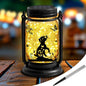 Dog Hanging Mason Jar Solar Lights, Labrador Retriever Solar Lanterns 3-in-1 Outdoor Waterproof, Birthday Gifts for Women Mom Mother's Day Dog Lover, Garden Decor for Patio Yard Balcony Decoration - style: Dog