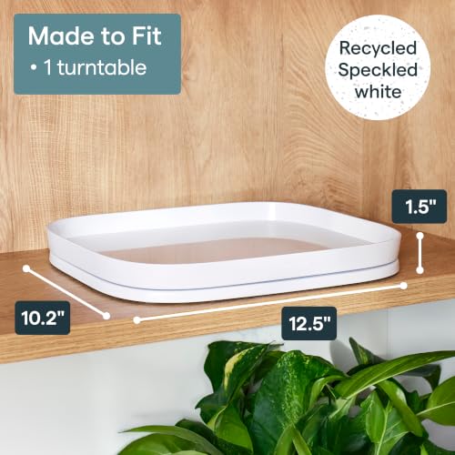 YouCopia MagicTrack Rectangle Turntable, Lazy Susan Max Cabinet Organizer - size: Turntable
