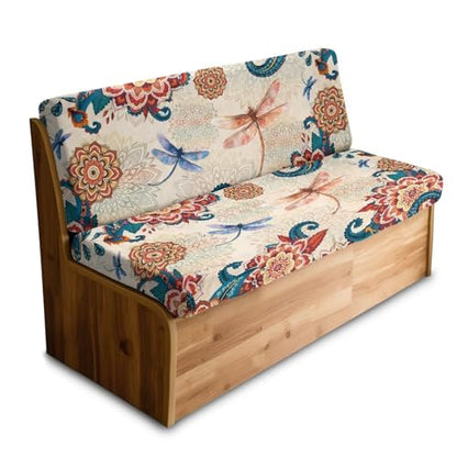 Dragonfly Boho Mandala Pattern RV Dinette Cushion Covers Wear-Resistan Camper Cushion Slipcover Pet-Friendly Loveseat Sofa Chair Cover 1 Backrest Covers and 1 Bench Covers - color: Dragonfly Boho Mandala