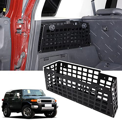 HAPPYHORSE For Toyo-ta FJ Cruiser 2007-2021 trunk, sundries organizer storage compartment storage box (Storage box B on the left side of the trunk)