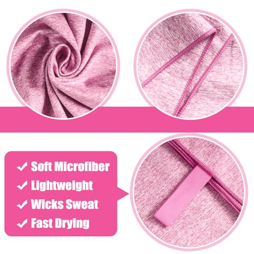 Microfiber Beach Towel,Quick Dry Lightweight Towel for Travel Body Hiking Backpacking Swimming Pool Camping Yoga Mat Towels(Light Pink, 1 Pack XL(31.5X70 Inch) - color: Light Pink, size: 1 Pack XL(31.5X70 Inch