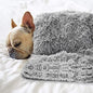 Pet Dog Bed Blankets, Fluffy Fleece Dog Throw Blankets Sleep Mat,Soft Puppy Blankets Cat Kitten, S M L XL,Fuzzy Reversible Sherpa Blanket for Bed, Couch, Sofa, Travel,Washable & Lightweight - color: Grey, size: 30 INCH X20 INCH